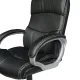 Кресло руководителя Impulse EX-505, экокожа, черное. Фото товара с разных ракурсов.