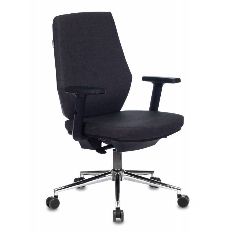 Кресло Бюрократ CH-545SL серый 38-417 крестовина металл хром главное фото