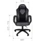 Игровое кресло Chairman Драйв 17 синий. Фото товара с разных ракурсов.
