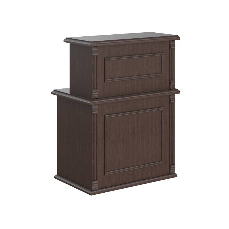 Стойка рецепция RMS 090 Венге Магия 900х600х1200 главное фото